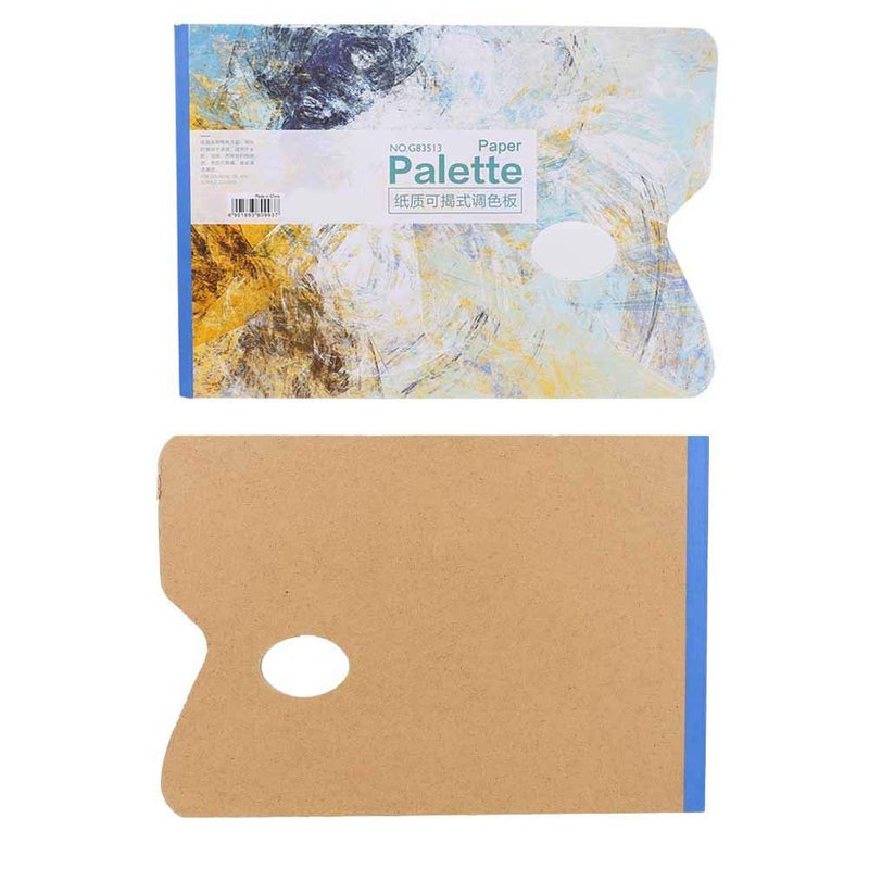 Disposable Palette Paper for Oil Painting 25 Sheets Tear Off Pad - Image 3