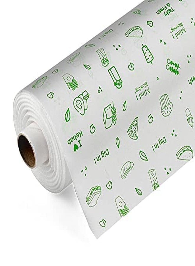 DELTA Food Wrapping Paper Roll Food Grade Butter Paper Roll Roti Wrapping Roll Parchment Paper Roll Hygienic Roti Paratha Wrap Roll Pack of 1 KG - Image 1