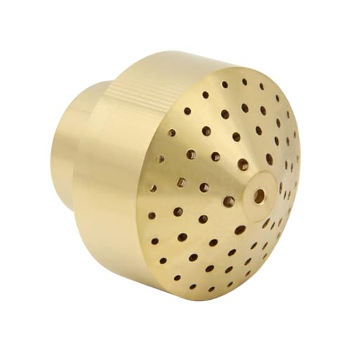 Hooshing Brass Fountain Nozzle Water Spray 3/4" DN20 Pond Column Sprinkle Head for Garden Pond Amusement Park - Image 2