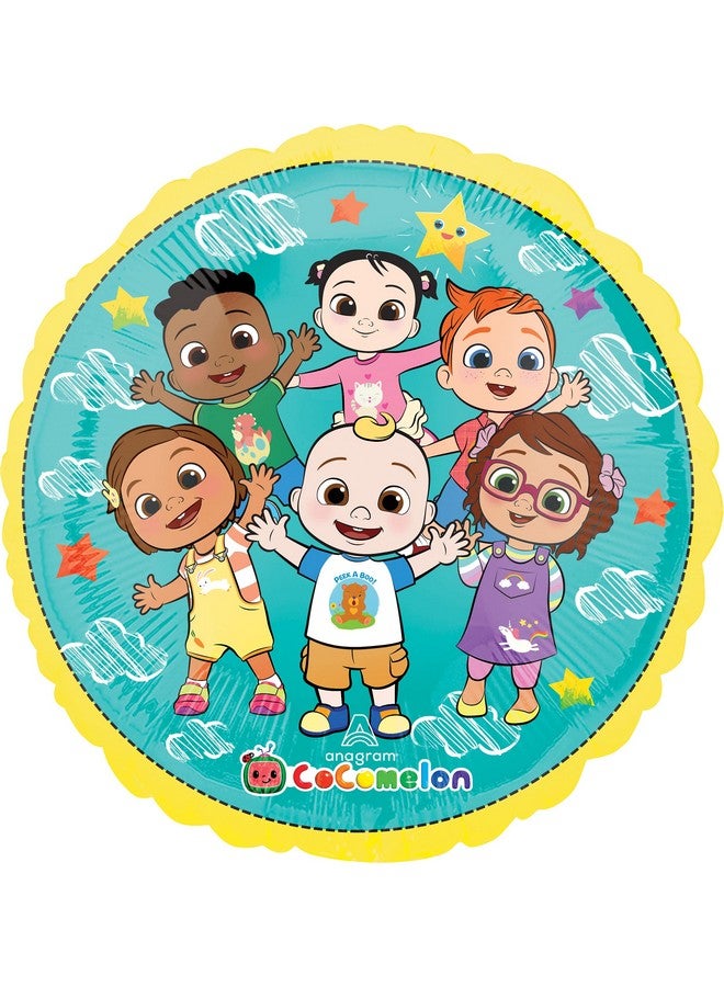 Anagram Cocomelon 5pc Foil Balloon Bouquet - Image 2