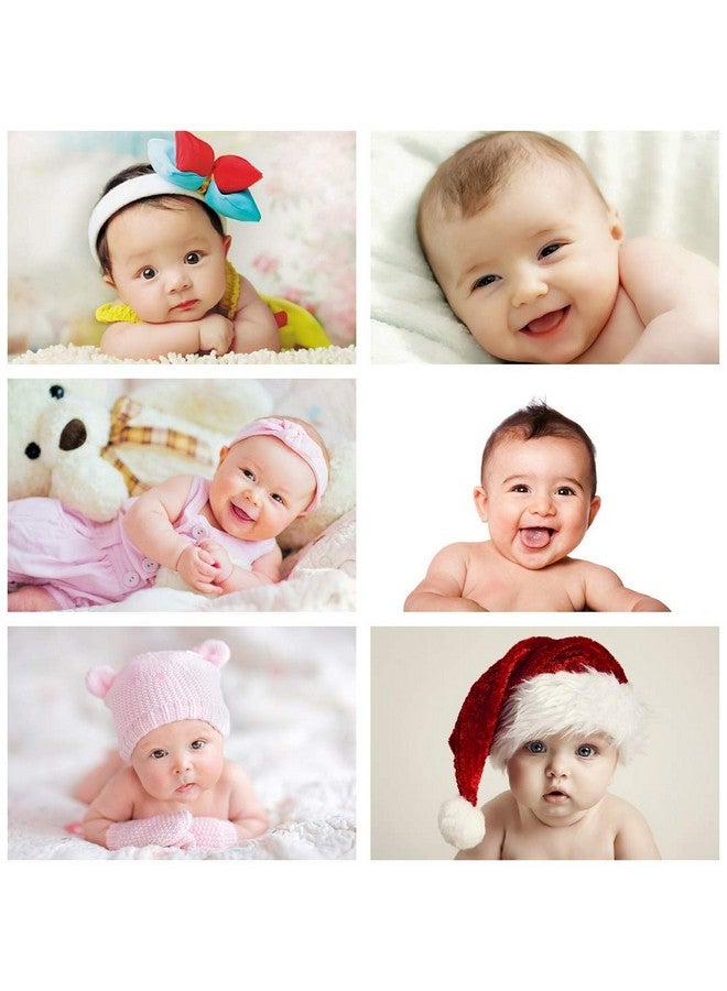 MANIAL Set of 6 Cute Baby Combo Posters - HD Smiling Baby Wall Poster for Pregnant Women, Room Decor (300GSM Thick Paper, 12x18-Inch, Gloss Laminated, Multicolour) - Image 1