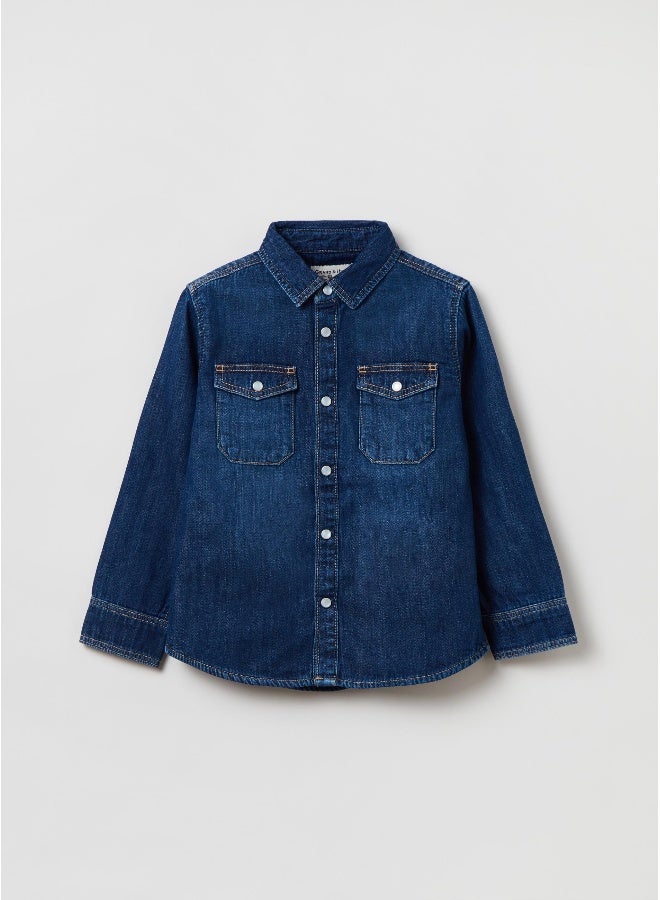 Ovs OVS Kids Boys Denim Shirt  - Image 1