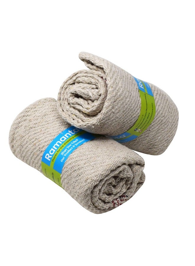 Ramanta Pocha for Floor Cleaning Pure Cotton Floor Cleaning Cloth (Pocha) for Mopping Reusable & Washable | 500 GSM | Floor Cleaning | Sweeping | Dusting Cloth Mop 26 * 26 Inch Large Size (2Pc) - Image 1