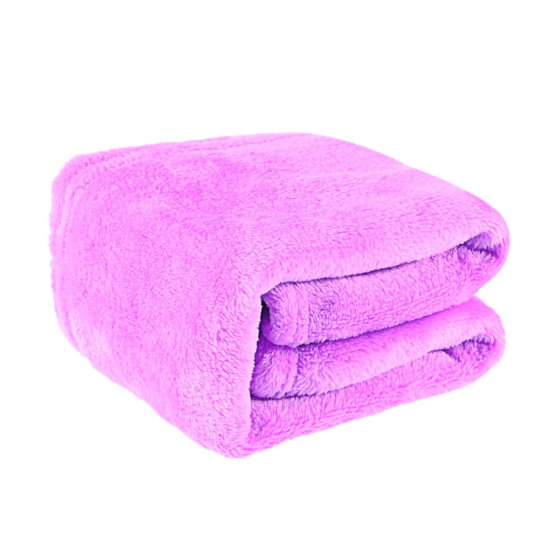 2pcs Gorgeous Flannel Fleece Pet Blanket Cozy Towel Color Pet Blanket(Light ) - Image 2