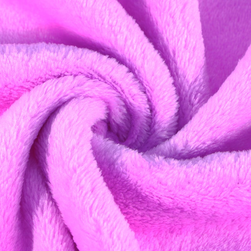 2pcs Gorgeous Flannel Fleece Pet Blanket Cozy Towel Color Pet Blanket(Light ) - Image 3