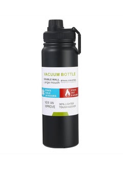 800ml Stainless Steel Vacuum Insulated Thermal Bottle, Leak Proof BPA Free, Sports Water for Coffee Tea, Travel to Keep Drinks Hot or Cold