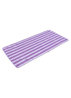 Status Contract Microfiber Towels for Bath-Soft Coral Fleece Towel with Hook Quick Dry Super Absorbent-Stripes Bath Towel for Men and Women- (Purple), 70 X 140 Cm  - Image 3