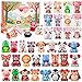 MGparty 24 Pack Valentines Day Gifts for Kids Classroom Cute Animal Mochi Squishies Toys with Valentine Cards Stress Relief Fidget Squeeze Toys for School Classroom Exchange Party Favors Goodie Bag Stuffers - Image 2