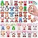 MGparty 24 Pack Valentines Day Gifts for Kids Classroom Cute Animal Mochi Squishies Toys with Valentine Cards Stress Relief Fidget Squeeze Toys for School Classroom Exchange Party Favors Goodie Bag Stuffers - Image 4