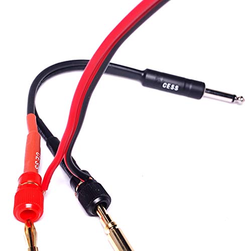 CNCESS CESS-094 Solderless 1/4-Inch TS Plug Adapter Terminal, 1/4" TS to Banana Female Jack/Binding Post, 2 Pack - Image 4