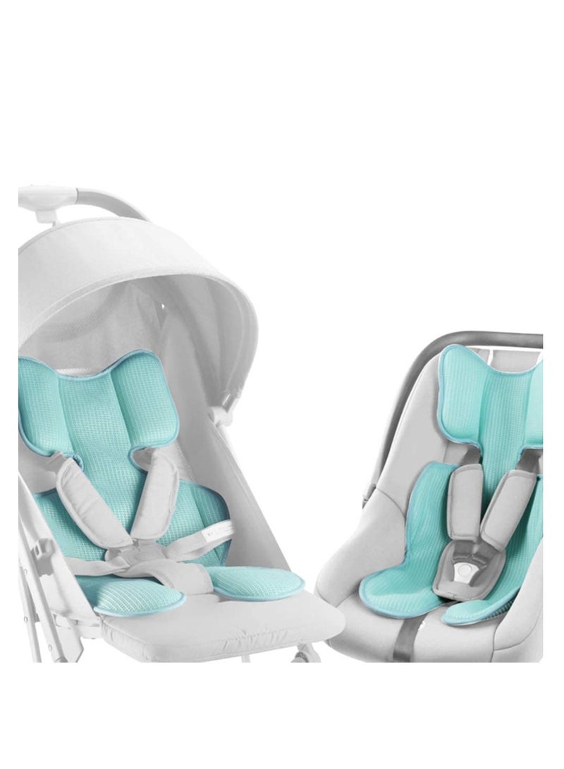 Universal Baby Stroller Liner 3D Mesh Cool Seat Pad Breathable Pram Pushchair Car Seat Cushion Body Support  Pad for Stroller - Image 2