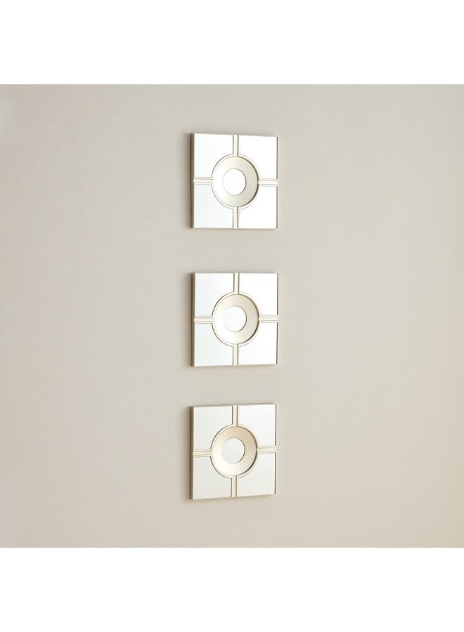 Home Box Brecklyn 3-Piece Mirror Set 25 x 1.5 x 25 cm  - Image 1
