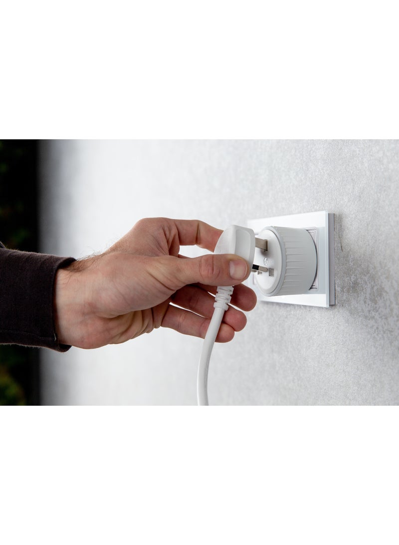 شيلي Shelly Plus Plug UK WiFi Smart Plug, Power Monitoring, 13A Load, App & Voice Control, No Hub Required - Image 3