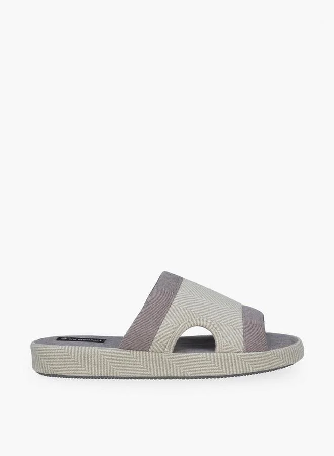 لو كونفورت Men Textured Bedroom Slides