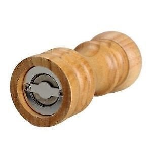 Sevia Wooden Salt and Pepper Grinder with Ceramic Crusher and Adjustable Coarseness Setting Bamboo - Image 2