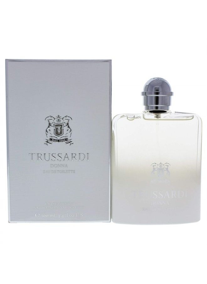 TRUSSARDI Trussardi Donna By Trussardi for Women - 3.4 Oz Edt Spray, 3.4 Oz 