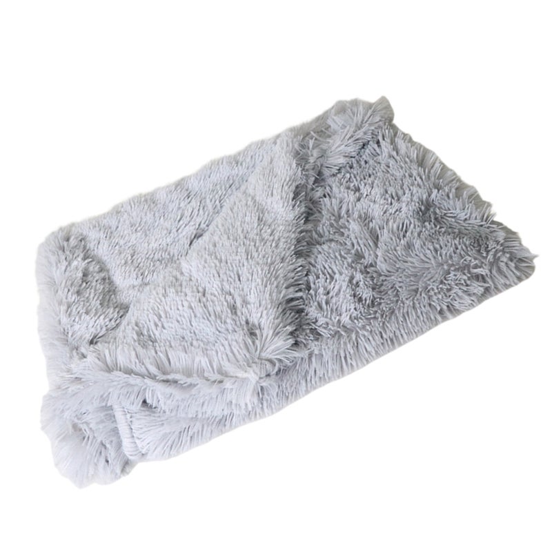 2pcs Plush Pet Mat Double Layer Pet Blanket Endurable Pet Cushion For Pet Cat Dog (S) - Image 2