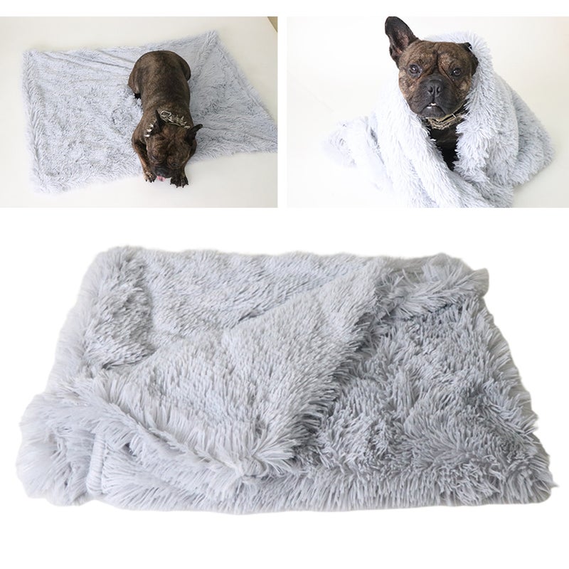 2pcs Plush Pet Mat Double Layer Pet Blanket Endurable Pet Cushion For Pet Cat Dog (S) - Image 5