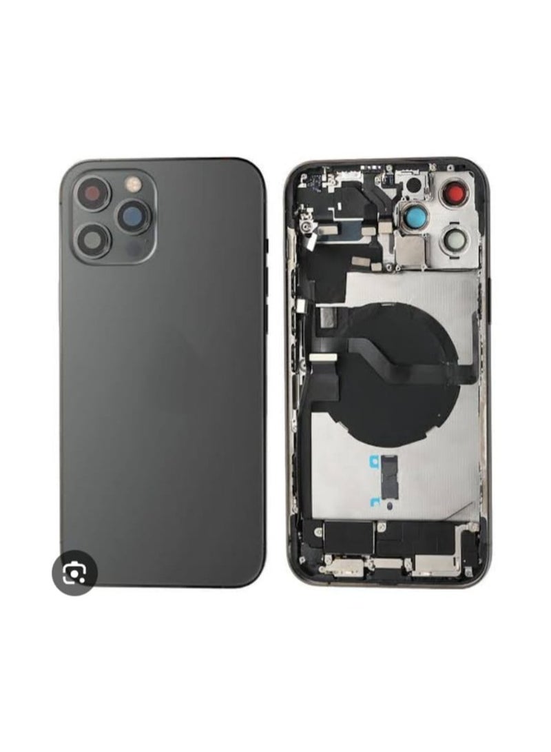 Replacement Mid-Frame housing Cover for iphone 12 pro space Grey