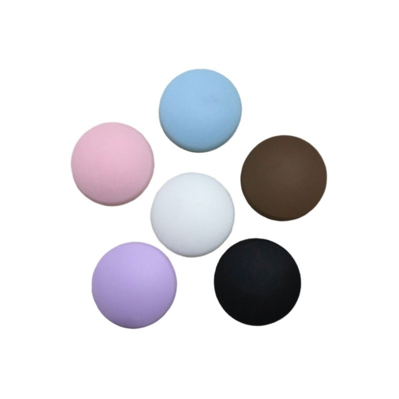 12 PCS Round Door Door Knob Thicken Wall Protectors Self Adhesive Bumper Guard Anti Collision Pad ( , , White, , Black, Brown) - Image 2