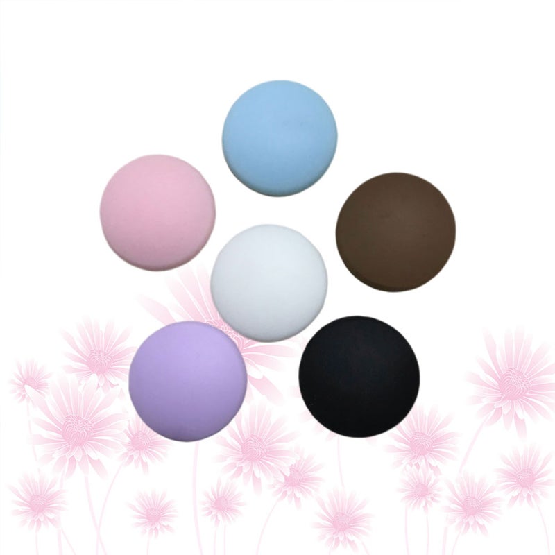 12 PCS Round Door Door Knob Thicken Wall Protectors Self Adhesive Bumper Guard Anti Collision Pad ( , , White, , Black, Brown) - Image 5