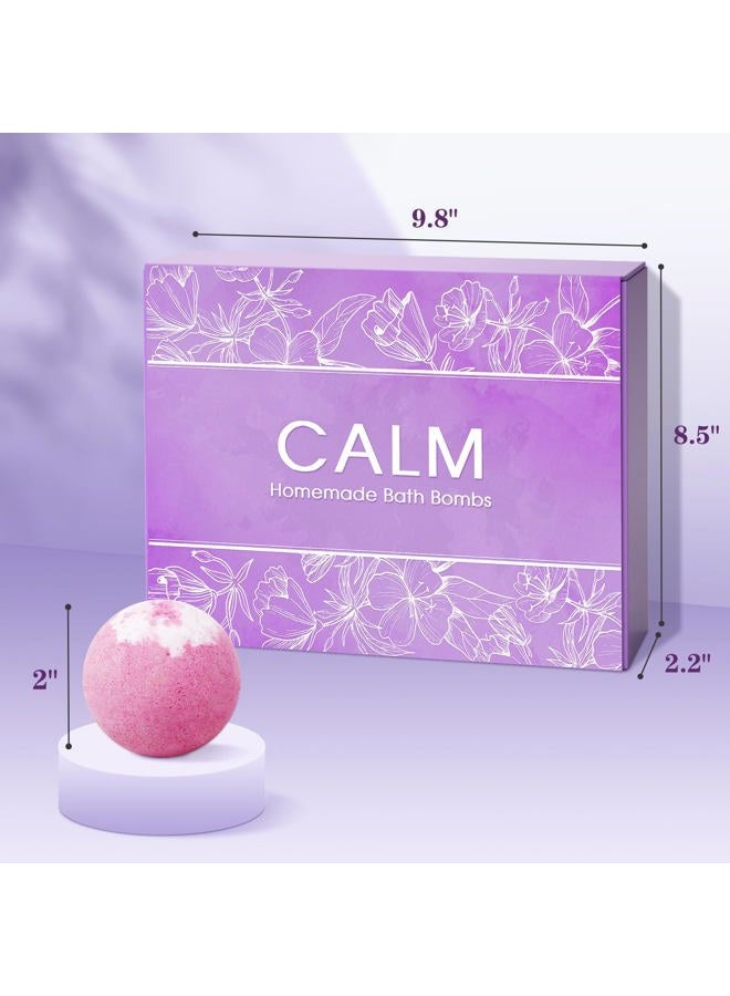CalmNFiz 20PCS Bath Bombs for Women Presents Set Natural Wonderful Fizz Effect Bath Bomb with Shea Butter & Essential Oils, Bubble Bath Amazing Presents for Her/Him, Wife, Girlfriend, Mother - Image 3