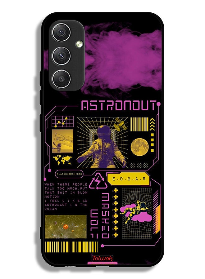 Tolwak Samsung Galaxy A34 5G Protective Case Cover Astronaut Sticker - Image 1