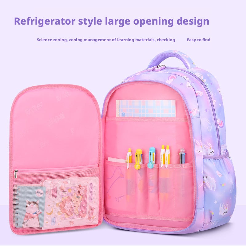 Cartoon Backpack for Girls, Lightweight School Backpack - Image 4