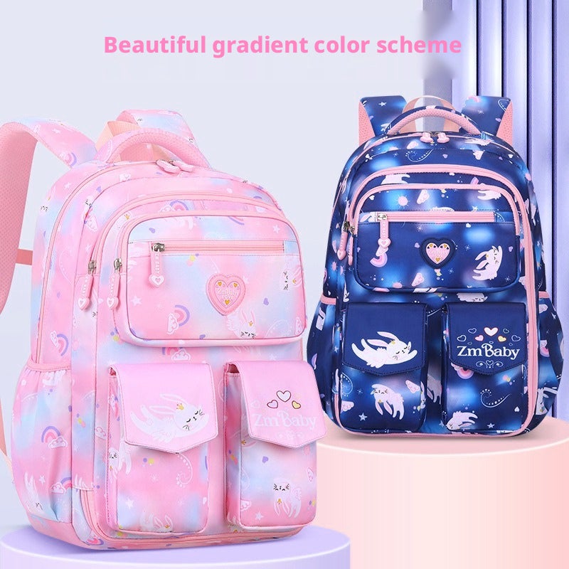 Cartoon Backpack for Girls, Lightweight School Backpack - Image 1