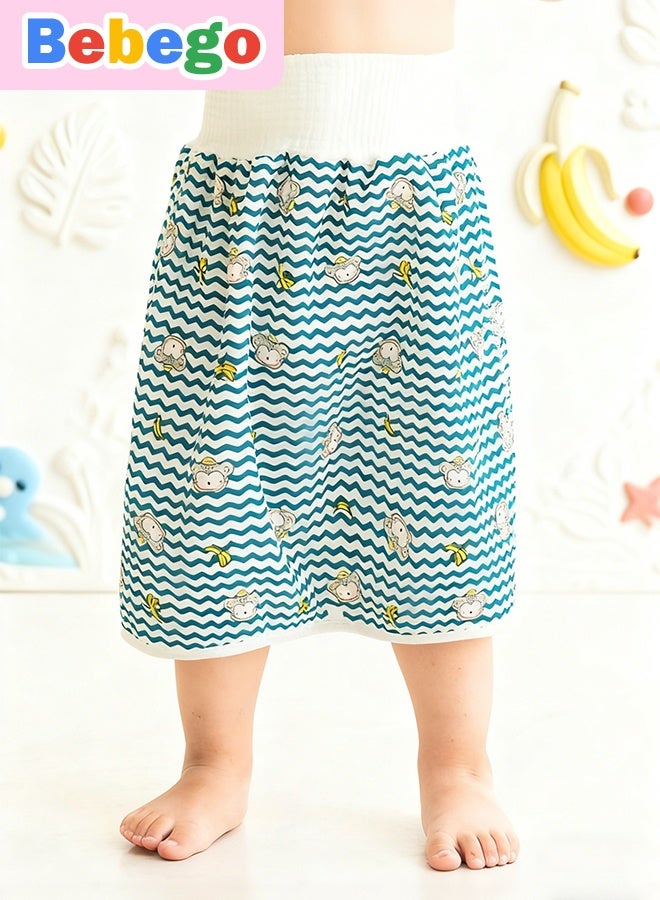 BEBEGO 3pcs Diaper Skirt, Cute, Simple, Multiple Colors, Suitable for Boys And Girls, Reusable, Suitable for Baby Potty Training, Baby Leak-Proof Cloth Diapers Can Be Worn All Year Round, Suitable for Gifts - Image 2