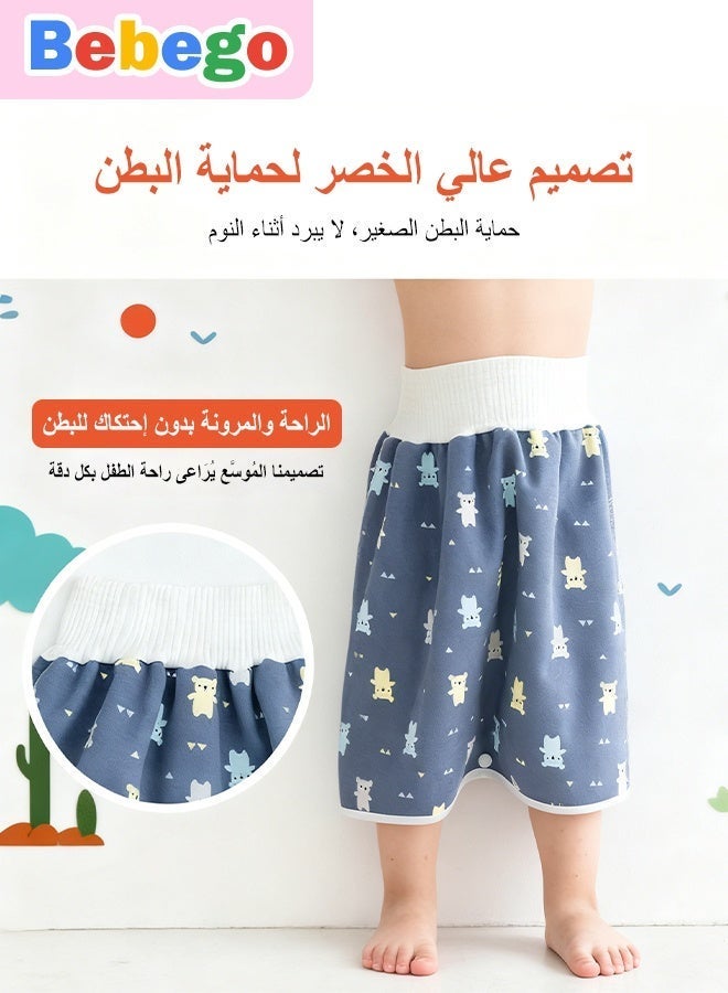 BEBEGO 3pcs Diaper Skirt, Cute, Simple, Multiple Colors, Suitable for Boys And Girls, Reusable, Suitable for Baby Potty Training, Baby Leak-Proof Cloth Diapers Can Be Worn All Year Round, Suitable for Gifts - Image 5