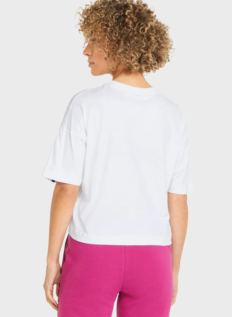 PUMA Power Tape Cropped T-Shirt