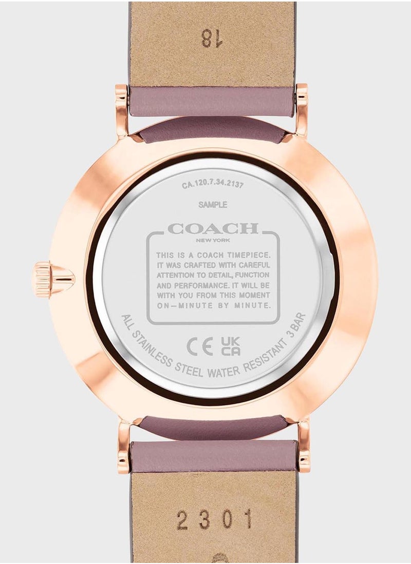 Perry Mesh Strap Analog Watch