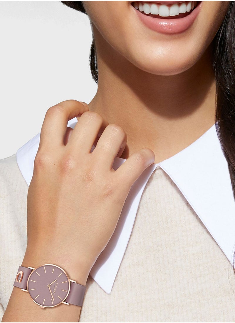 Perry Mesh Strap Analog Watch