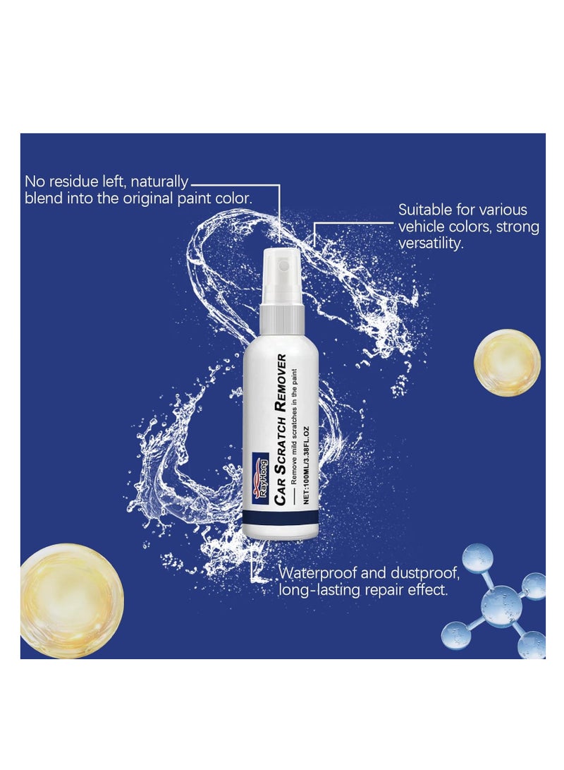 KASTWAVE Car Scratch Remover, Scratch Repair Wax For Cars, Deep Scratch Repair Spray Kit, 3-in-1 Nano Sparkle Cloth, Self-Cleaning Portable Car Spray, Car Remover for Tool Scratch Asphalt Stubborn Dirt - Image 5