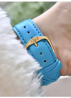 Q&Q vintage Women's Leather Band Wristwatch  - Image 3