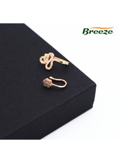 Breeze 5-Piece Non-Piercing Nose Jewelry Set  Adjustable U-Shaped Nose Clip with Star, Moon & Diamond Charms No-Pierce Nose Pin for Women  - Image 4