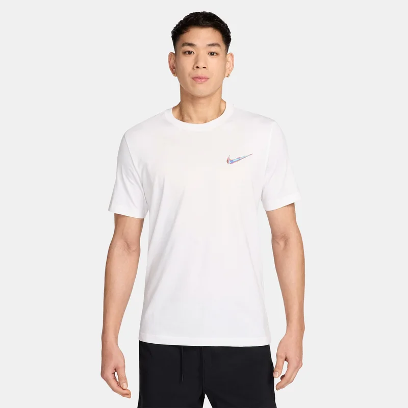 Nike White Men's Logo T-Shirt for Men | Best Price UAE