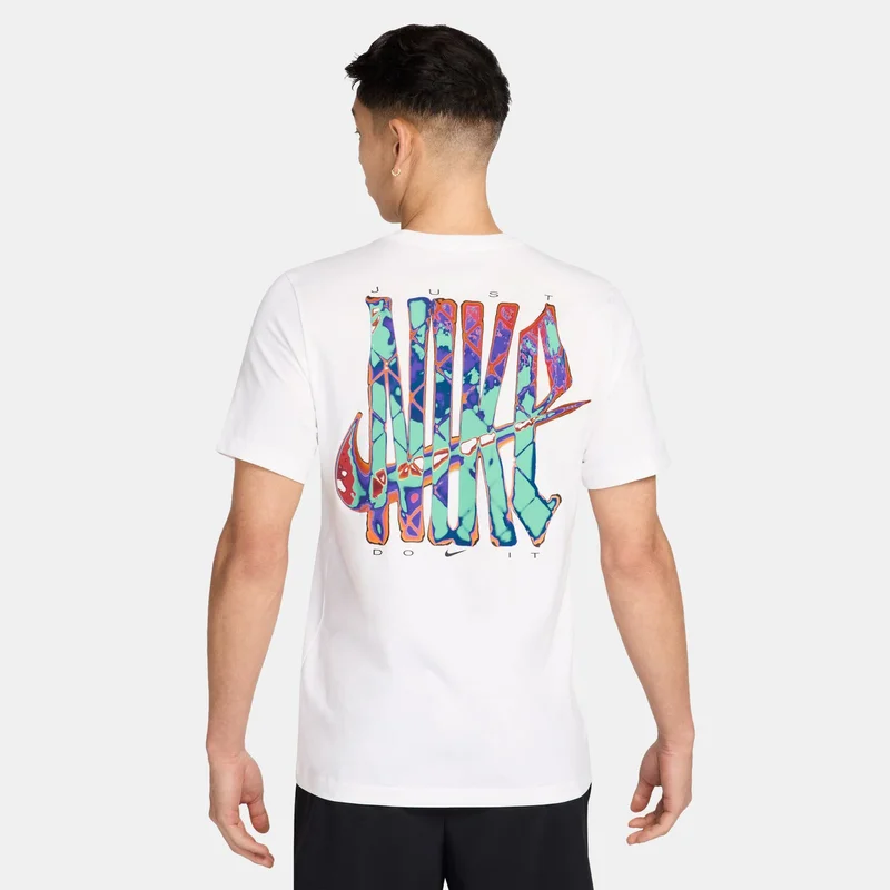 Nike White Men's Logo T-Shirt for Men | Best Price UAE