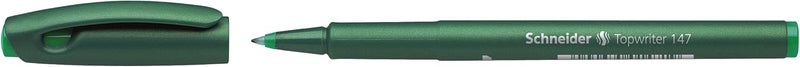 شنايدر قلم Schneider Topwriter 147 من النوع اللولبي المصنوع من الألياف، بسمك قلم 0.6 مم، لون أخضر - Image 3