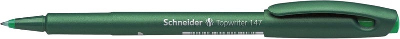 شنايدر قلم Schneider Topwriter 147 من النوع اللولبي المصنوع من الألياف، بسمك قلم 0.6 مم، لون أخضر - Image 4