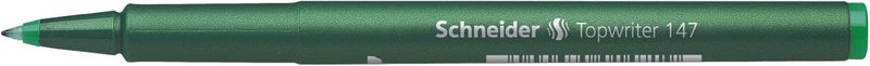 شنايدر قلم Schneider Topwriter 147 من النوع اللولبي المصنوع من الألياف، بسمك قلم 0.6 مم، لون أخضر - Image 5