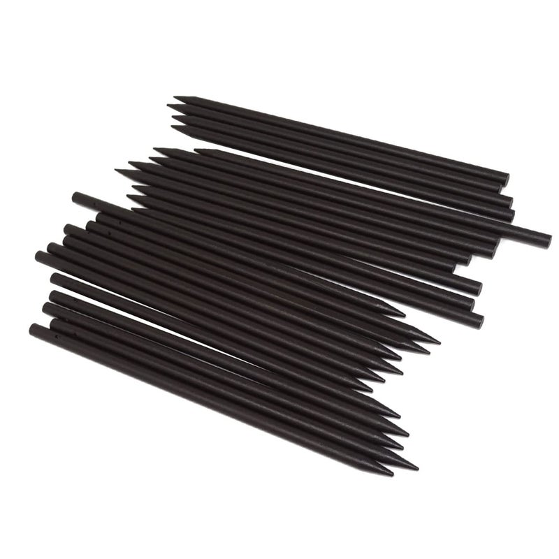 Honbay 24PCS Wood Hair Sticks Chinese Hair Chopsticks Pencil Hair Sticks Long Hairpins Decorative Hair Holder for Women and Girls 2 Style