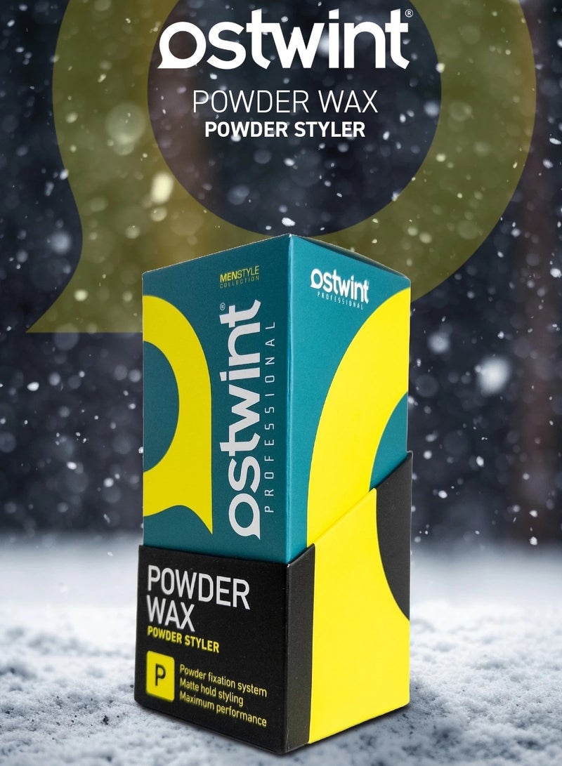 أوستوينت واكس بودرة 20 غرام الجديدة لتصفيف الشعر تمنح شعرك كثافة وتسهل تصفيفه، مع تأثير غير لامع. بفضله يزيل التجعد ويمنحك مظهرًا طبيعيًا طوال اليوم. يساعد على المظهر - Image 1