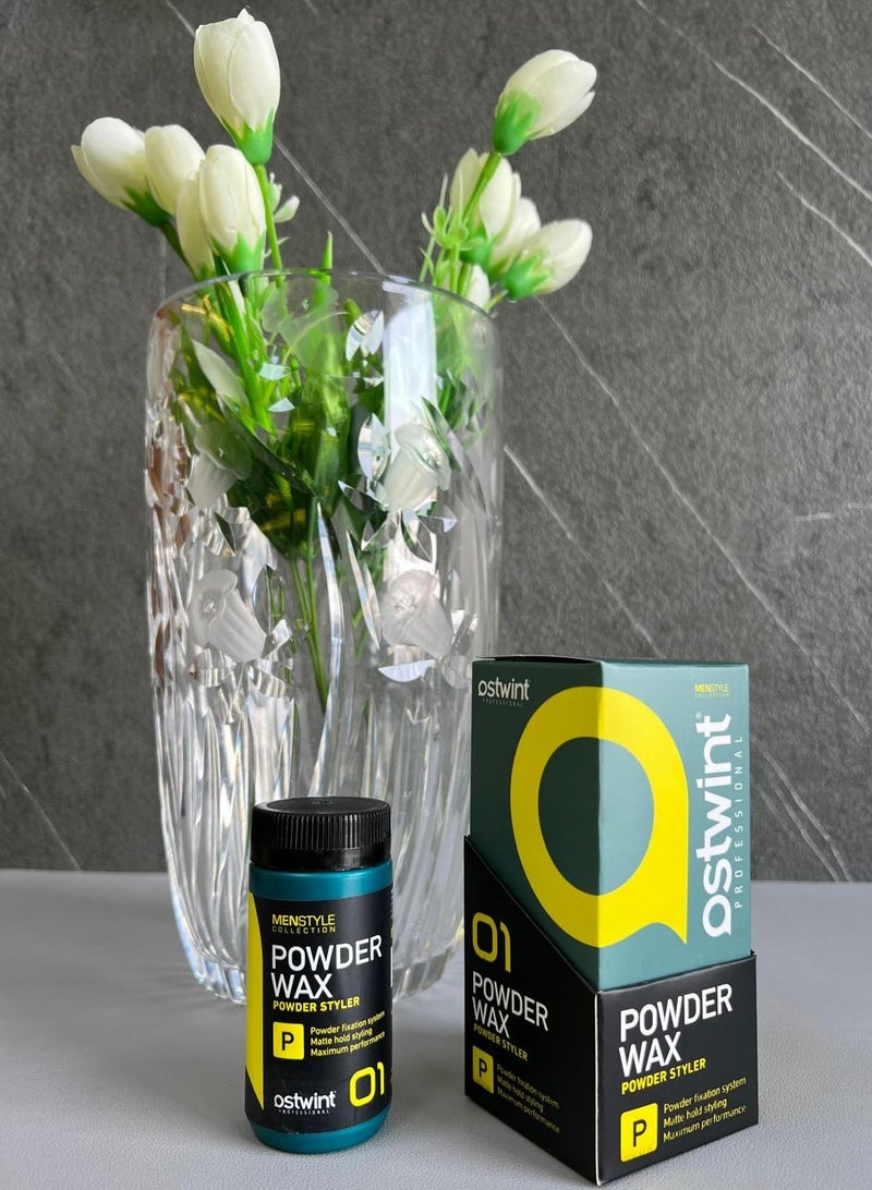 أوستوينت واكس بودرة 20 غرام الجديدة لتصفيف الشعر تمنح شعرك كثافة وتسهل تصفيفه، مع تأثير غير لامع. بفضله يزيل التجعد ويمنحك مظهرًا طبيعيًا طوال اليوم. يساعد على المظهر - Image 3