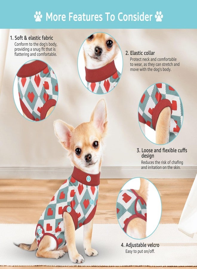 comwish XS Surgery Recovery Suit for Dogs, Post Surgery Protective Wear with Pee Hole, Unisex Pet Surgical Vest for Wound Care, Spay/Neuter Healing(X-Small) - Image 3