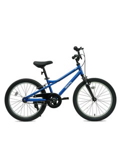 Whimsy Whimsy - Pro Aluminum 20" Kids Bike Lightweight Aluminum Frame, 2-Minute Assembly, Handbrake, Child-Friendly Cycle, Adjustable Saddle - Blue  - Image 1