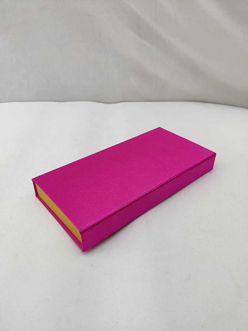 ACL Creations Gift Empty Cardboard Box Gift Tray Hamper Basket for Wedding Packaging, Birthday Hamper, Diwali Hampers, Corporate Gifting (Cash Box Pink Color) - Image 2