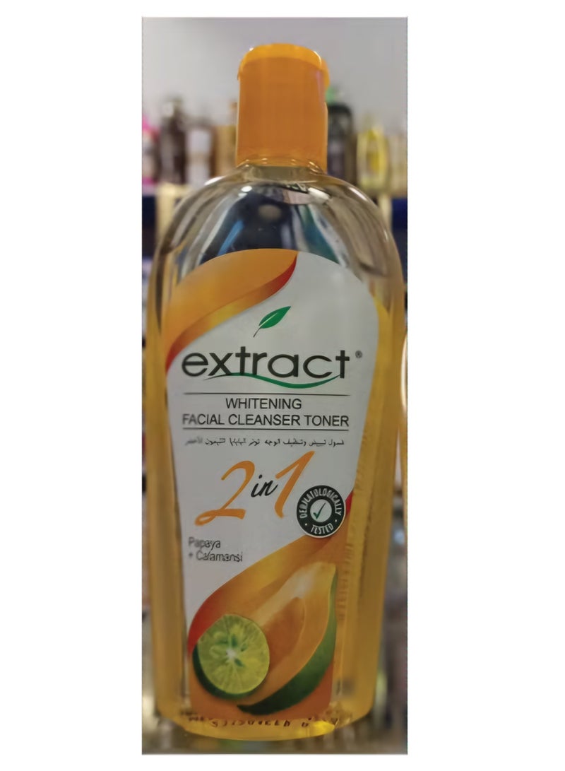 Whitening Facial Cleanser Toner Papaya + Calamansi