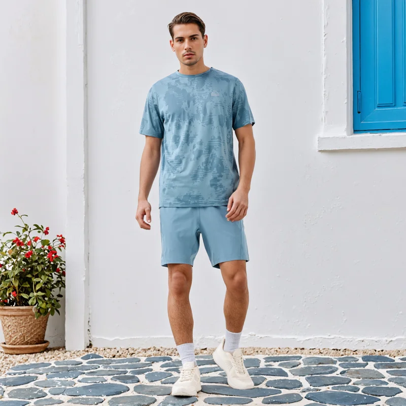 ADOT by Splash Kappa Mesh Accent Shorts with Pockets